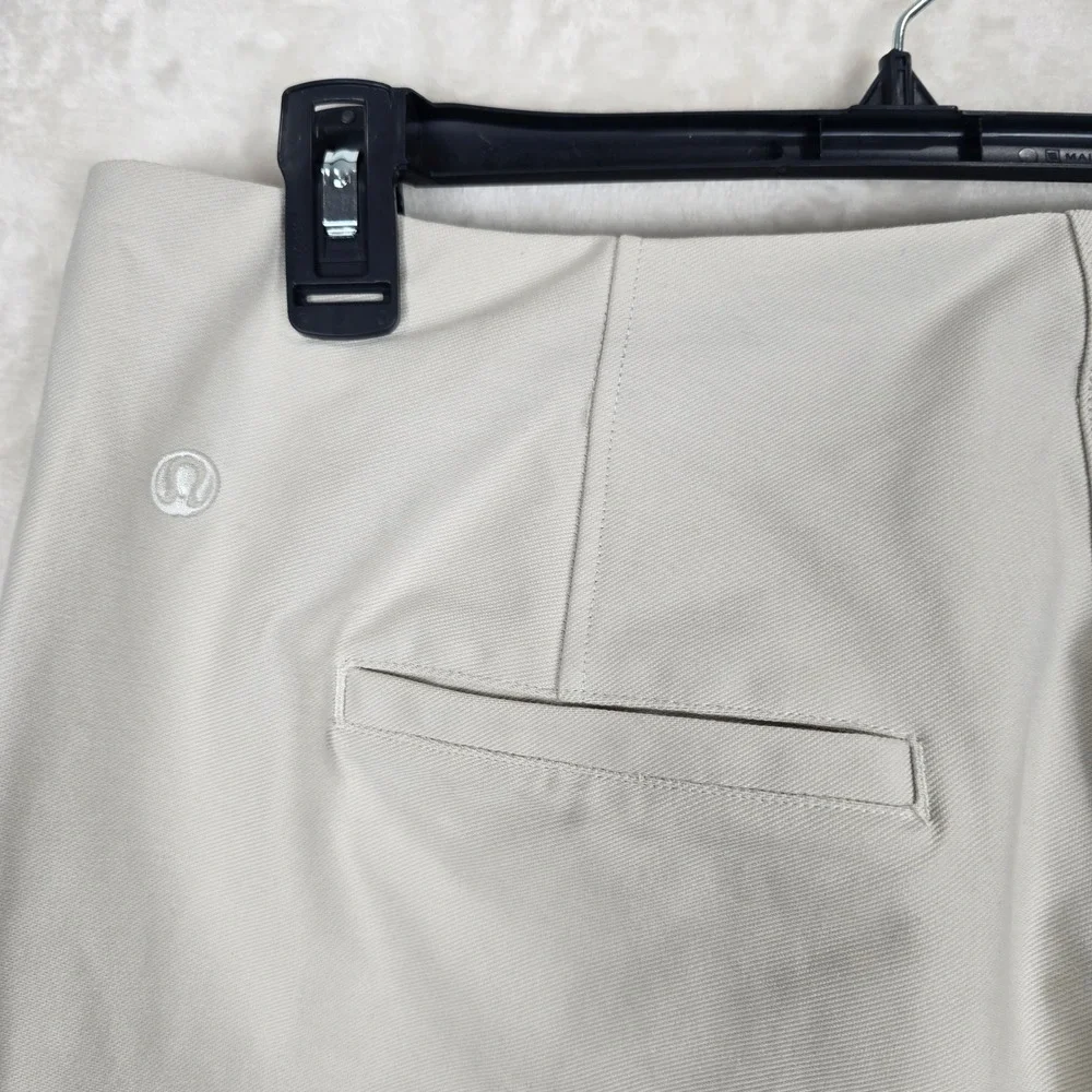 Lululemon Utilitech Relaxed-Fit Mid-Rise Trouser Bone White W5FWYS women's 14